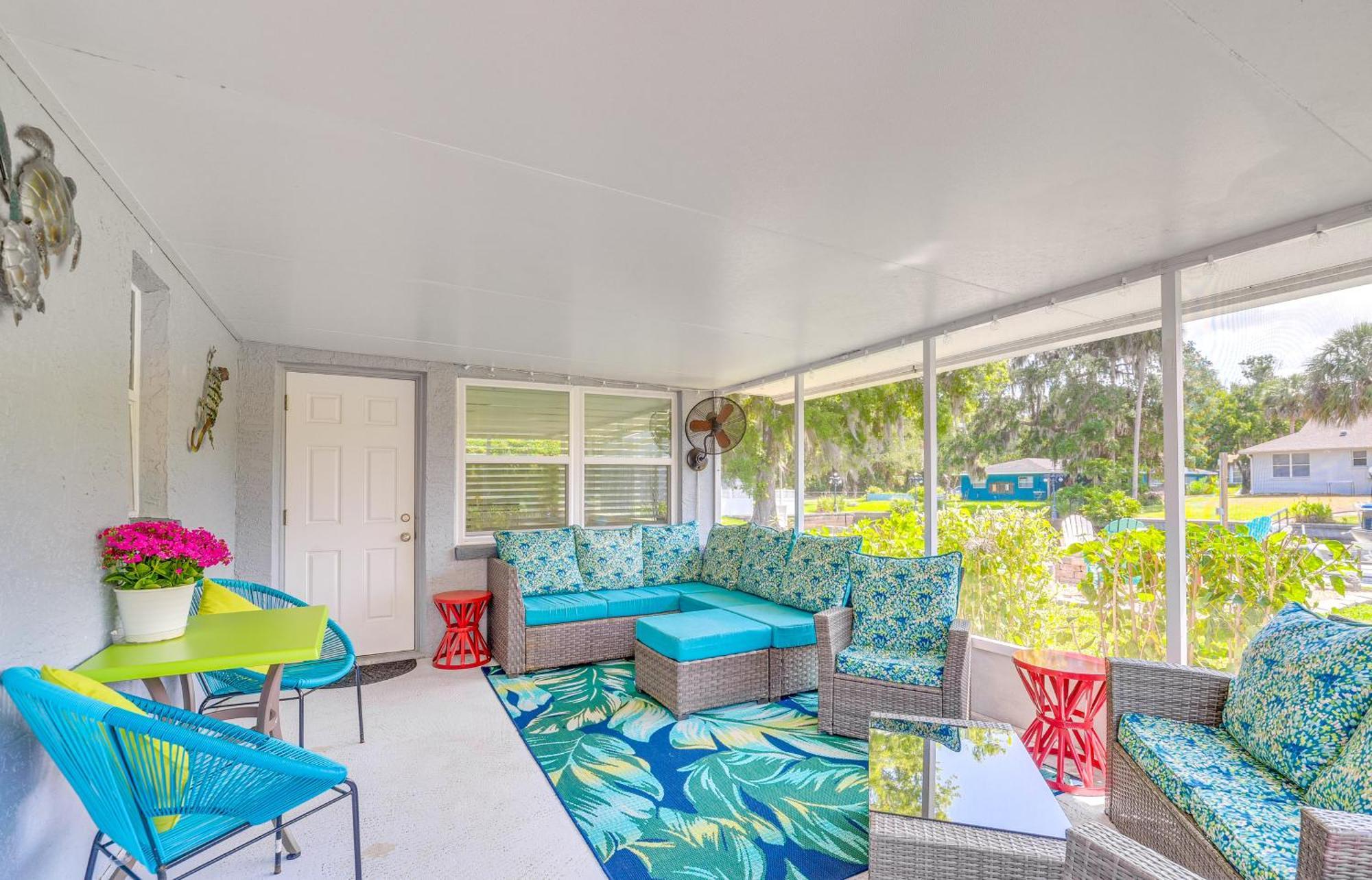 Crystal River Getaway With Dock, Kayaks And Bicycles! Bagian luar foto